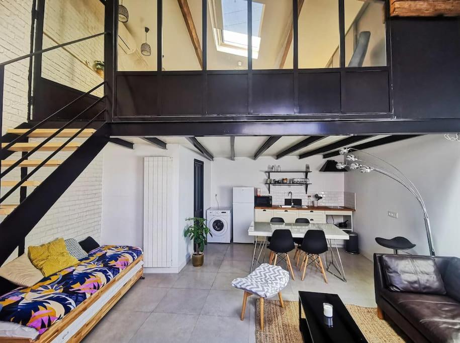 Loft En Duplex- Top Emplacement -Montpellier Exteriör bild